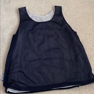 reversible practice pinny
